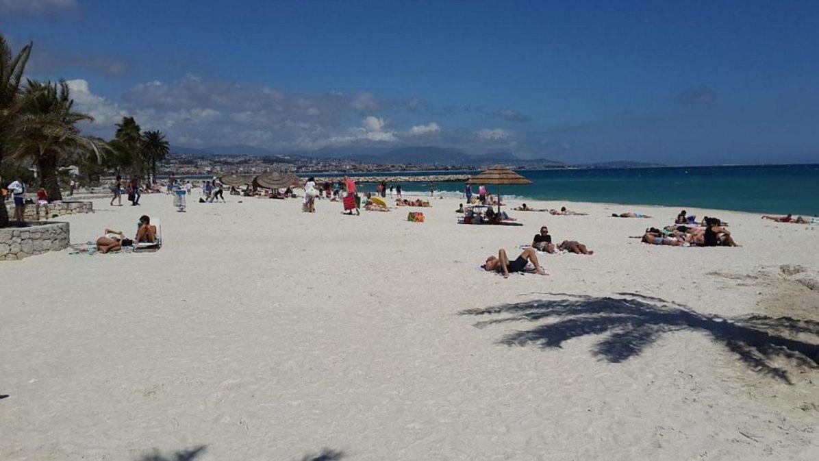 Bel Appartement Les Pieds Dans L'Eau Villeneuve-Loubet Εξωτερικό φωτογραφία